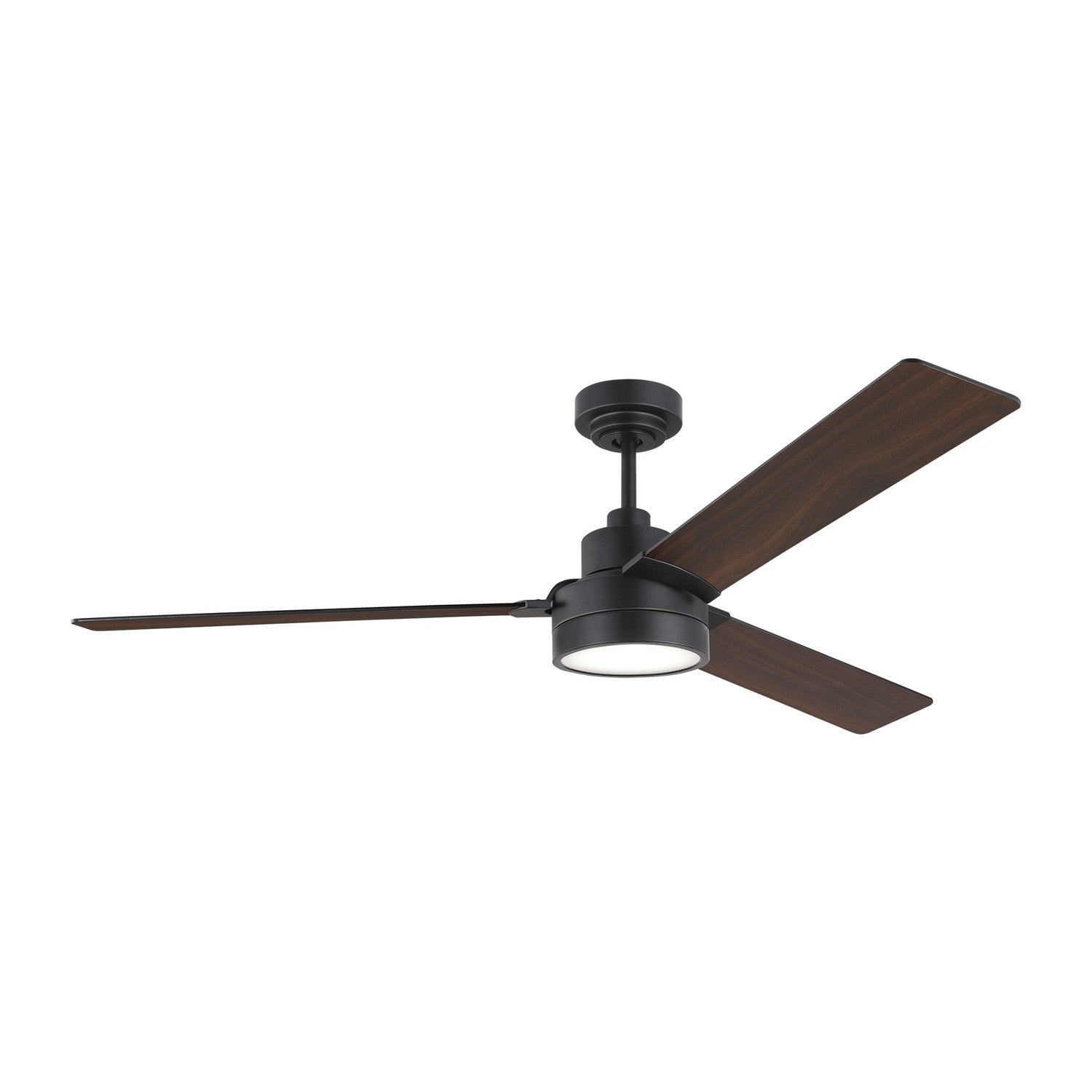 Generation Lighting. - 3JVR58MBKD - 58" Ceiling Fan - Jovie - Midnight Black