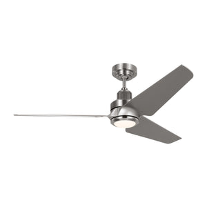 Visual Comfort Fan - 3RULSM52BSD - 52"Ceiling Fan - Ruhlmann - Brushed Steel