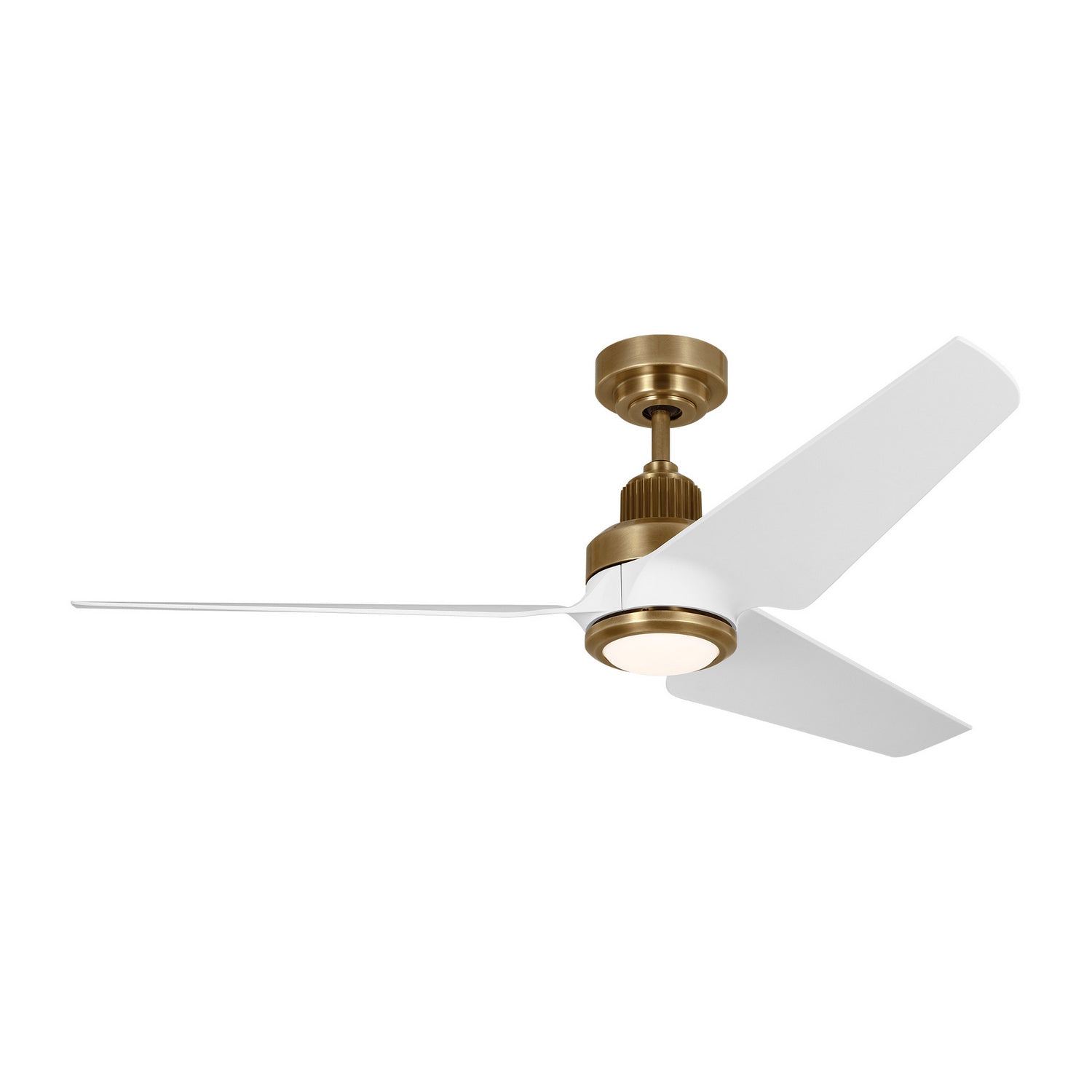 Visual Comfort Fan - 3RULSM52HABD - 52"Ceiling Fan - Ruhlmann - Hand Rubbed Antique Brass