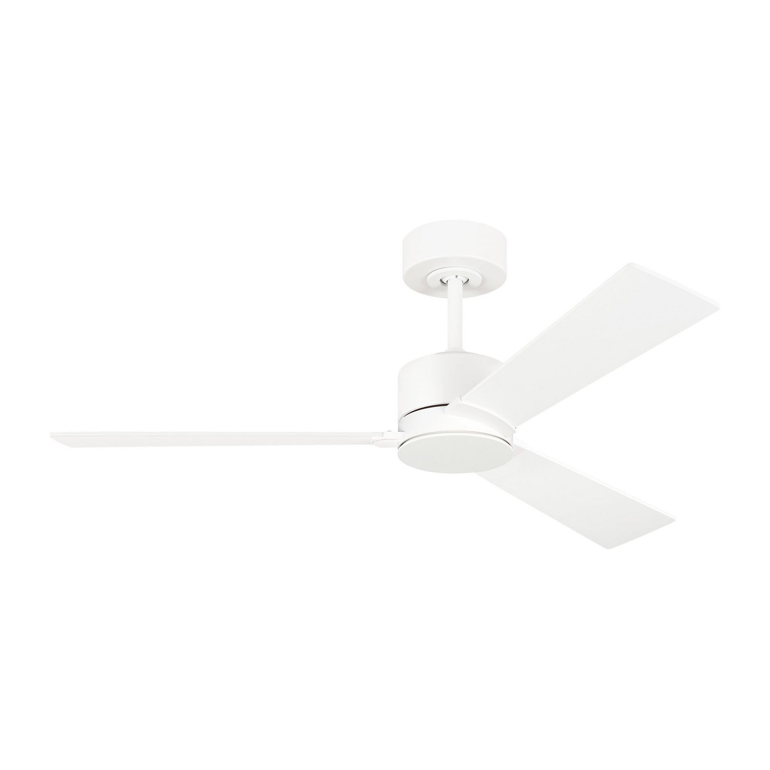 Visual Comfort Fan - 3RZR44RZW - 44"Ceiling Fan - Rozzen - Matte White