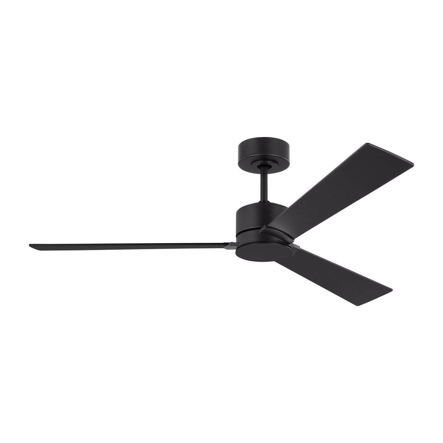 Visual Comfort Fan - 3RZR52MBK - 52"Ceiling Fan - Rozzen - Midnight Black