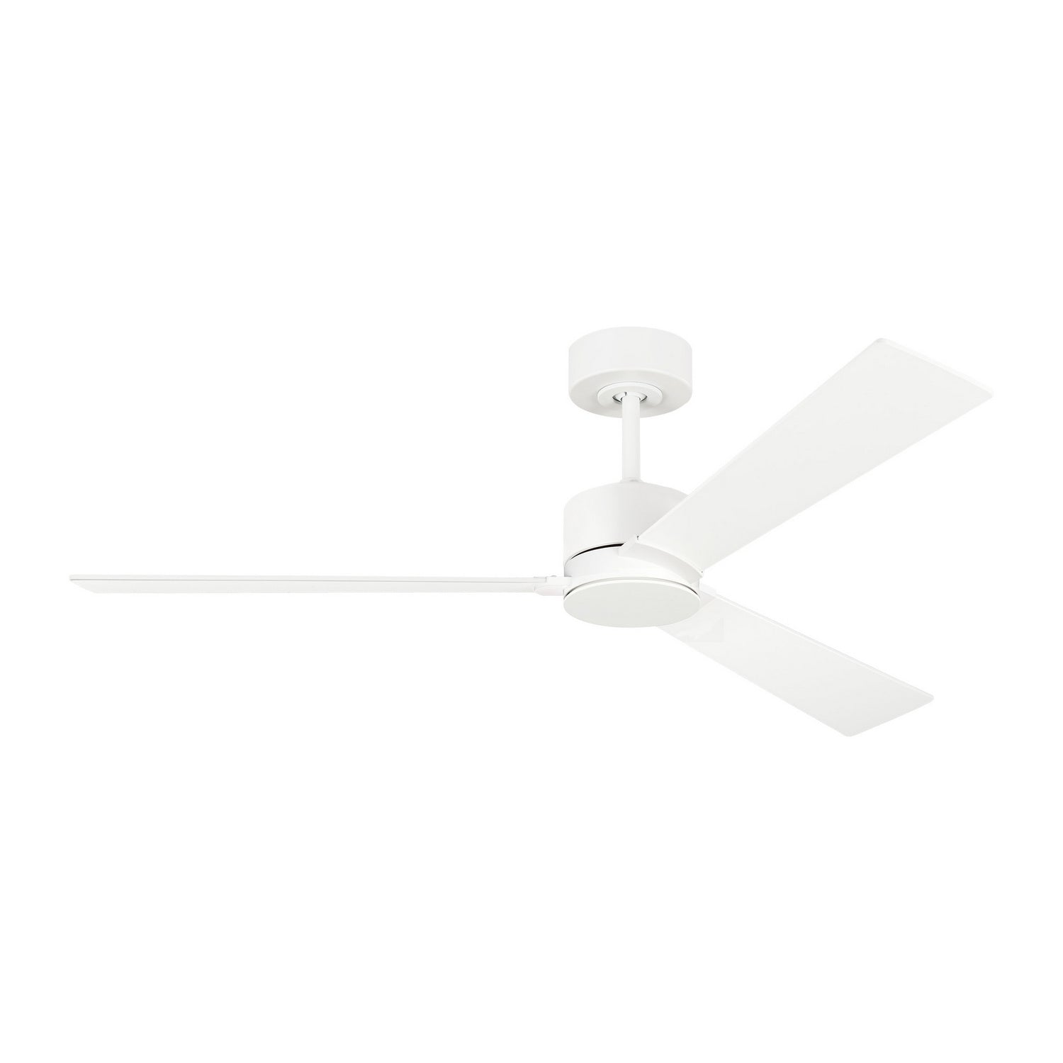 Visual Comfort Fan - 3RZR52RZW - 52"Ceiling Fan - Rozzen - Matte White