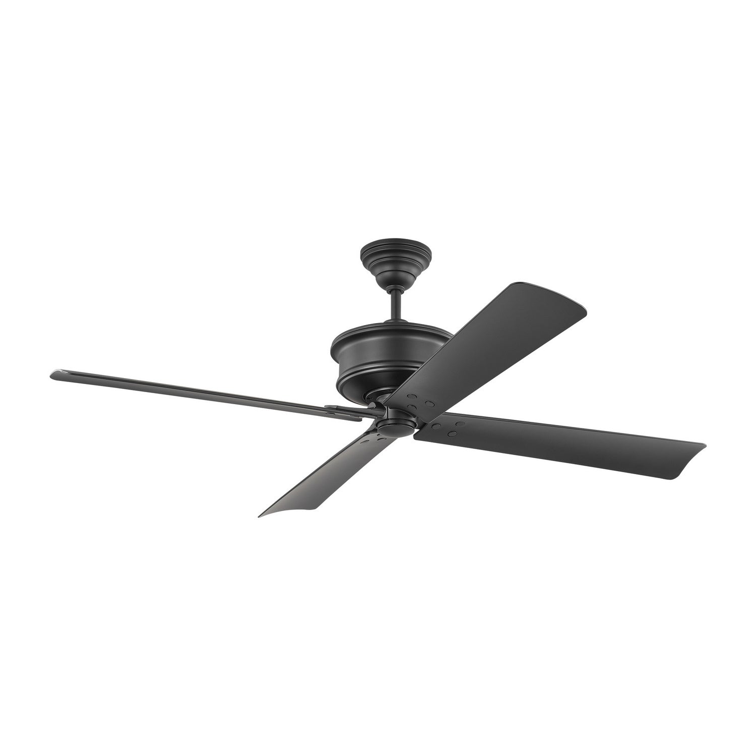 Visual Comfort Fan - 4SBWR56MBK - 56"Ceiling Fan - Subway - Midnight Black