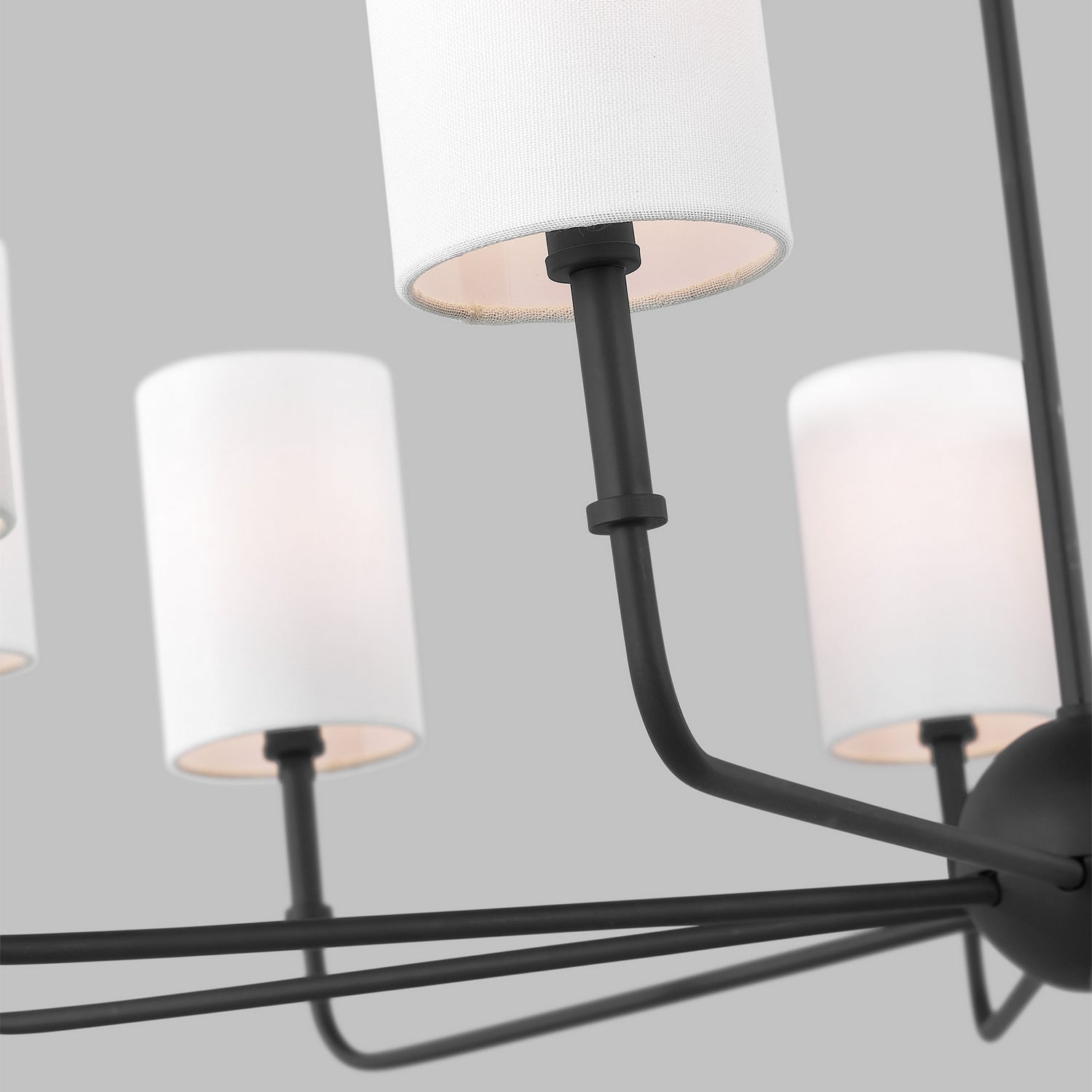 Visual Comfort Studio - 3109309-112 - Nine Light Chandelier - Foxdale - Midnight Black