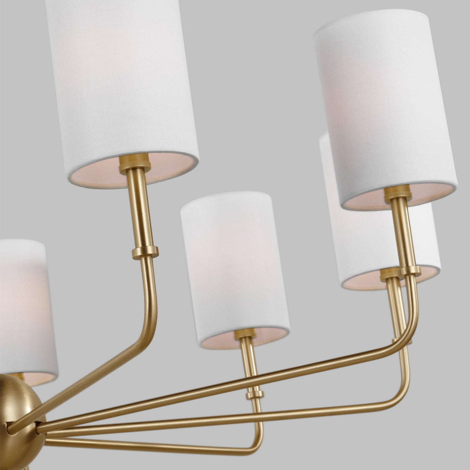 Visual Comfort Studio - 3109309-848 - Nine Light Chandelier - Foxdale - Satin Brass