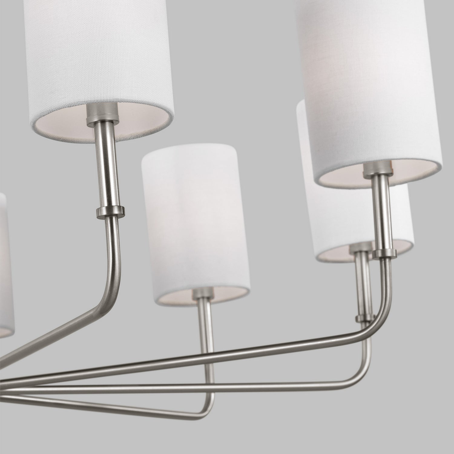 Visual Comfort Studio - 3109309-962 - Nine Light Chandelier - Foxdale - Brushed Nickel