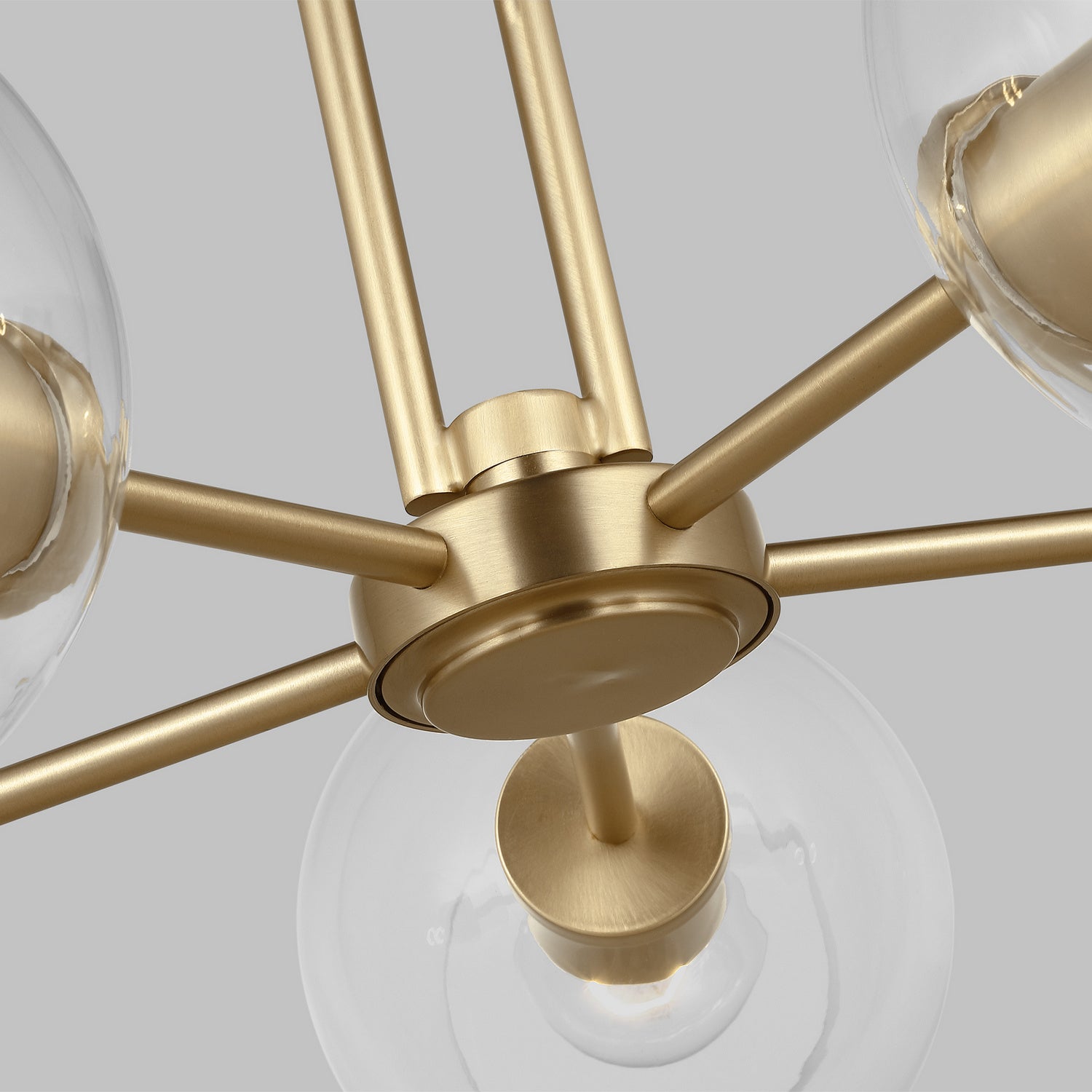 Visual Comfort Studio - 3155705-848 - Five Light Chandelier - Codyn - Satin Brass