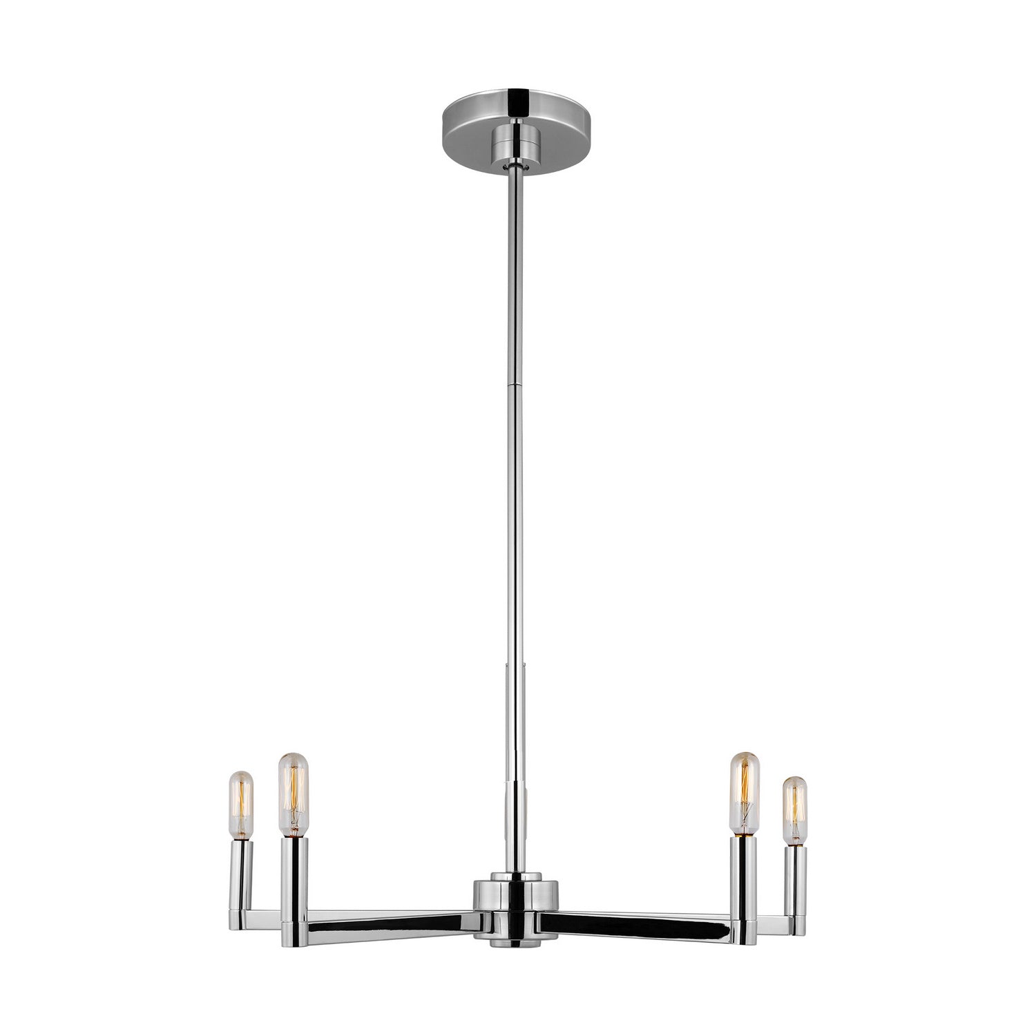 Visual Comfort Studio - 3164205-05 - Five Light Chandelier - Fullton - Chrome