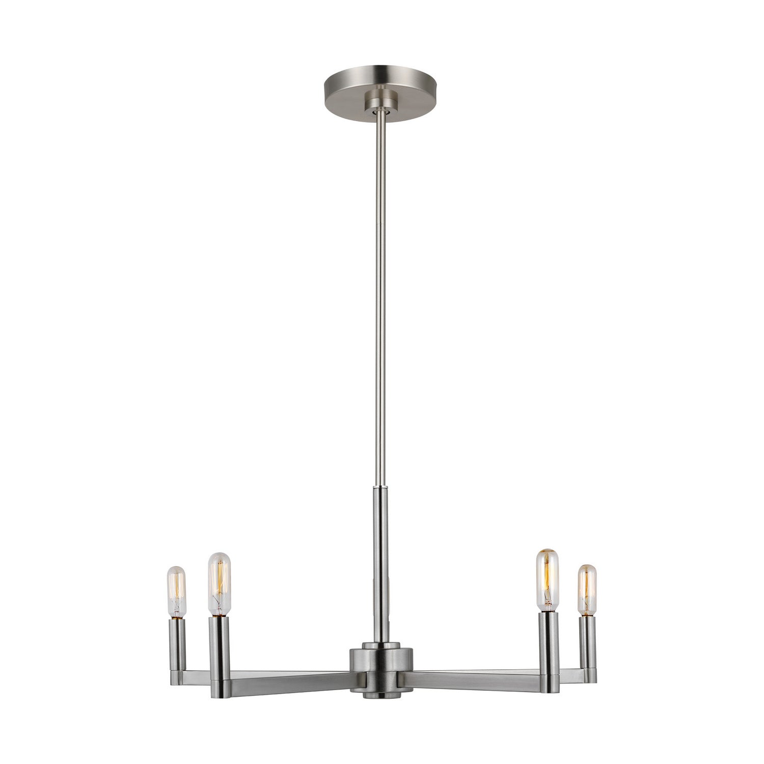 Visual Comfort Studio - 3164205-962 - Five Light Chandelier - Fullton - Brushed Nickel