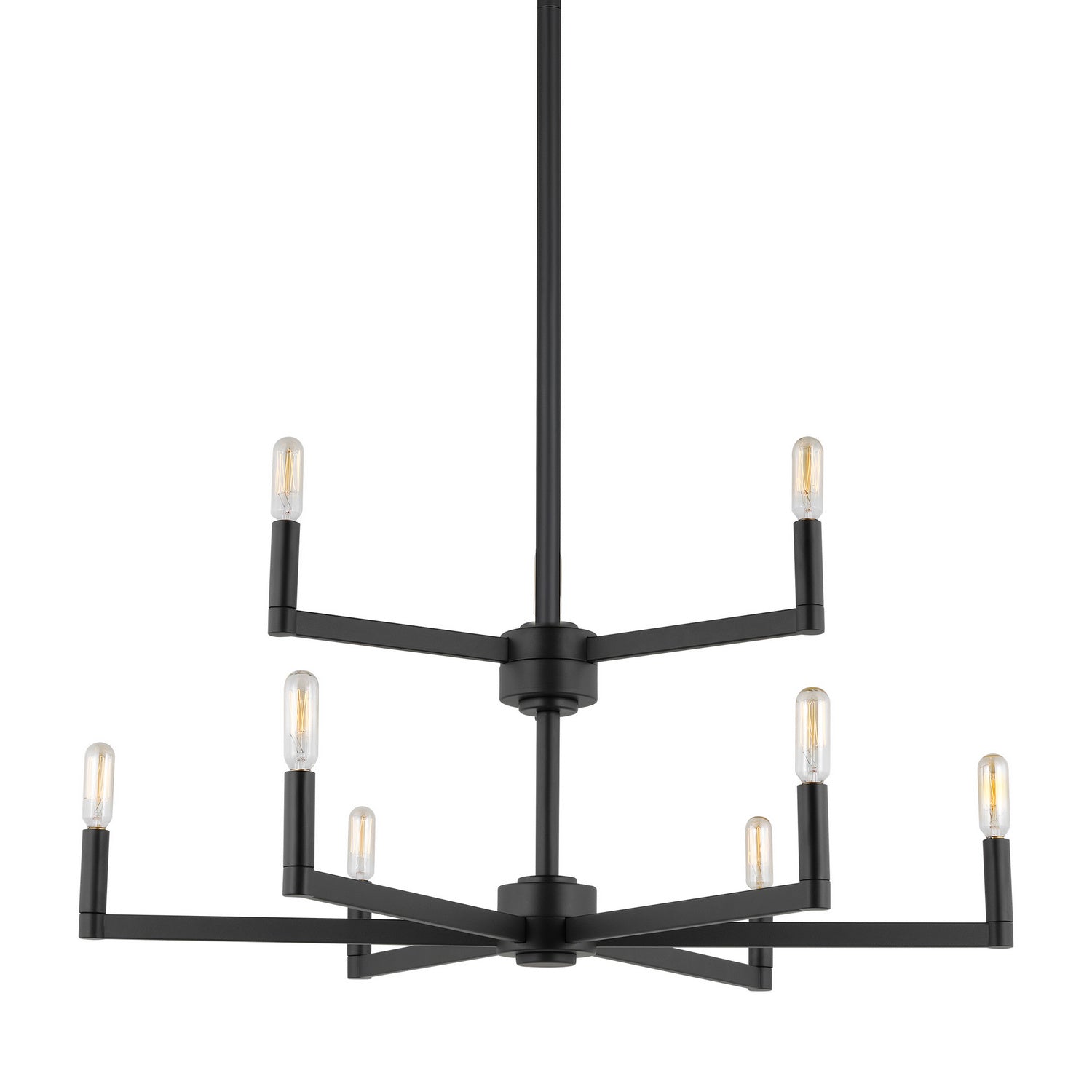 Visual Comfort Studio - 3164209-112 - Nine Light Chandelier - Fullton - Midnight Black