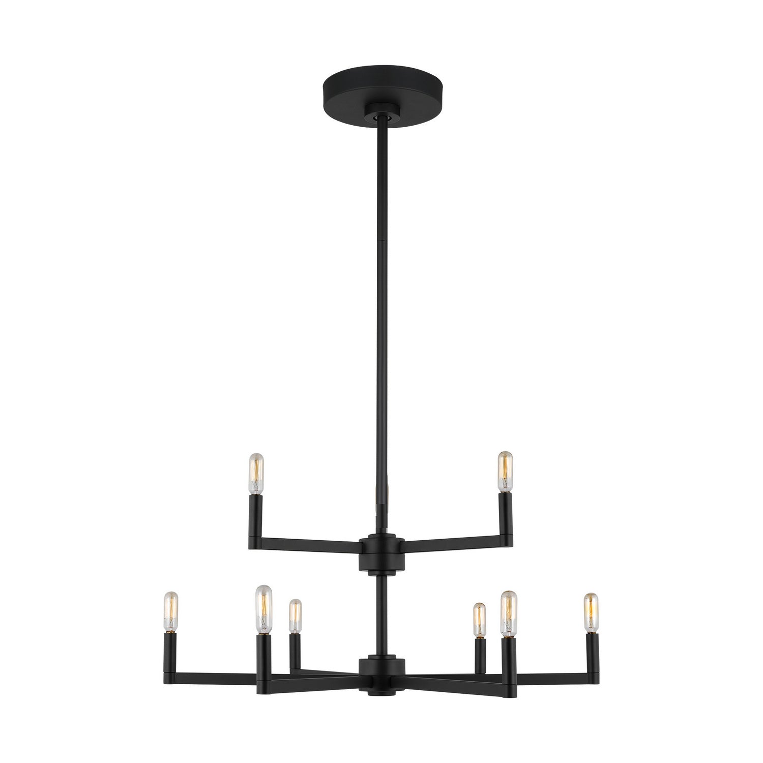 Visual Comfort Studio - 3164209EN-112 - LED Chandelier - Fullton - Midnight Black