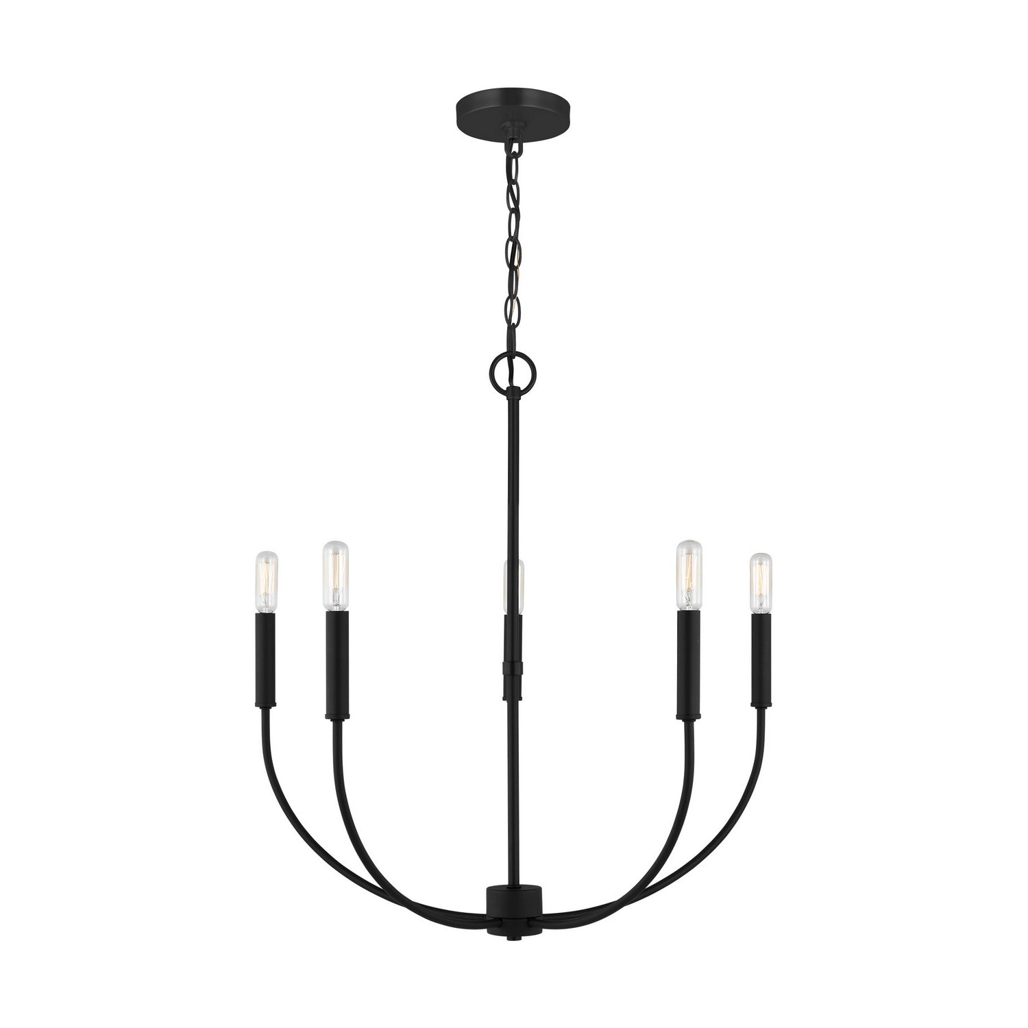 Visual Comfort Studio - 3167105EN-112 - LED Chandelier - Greenwich - Midnight Black