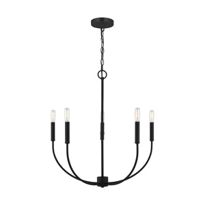 Visual Comfort Studio - 3167105EN-112 - LED Chandelier - Greenwich - Midnight Black