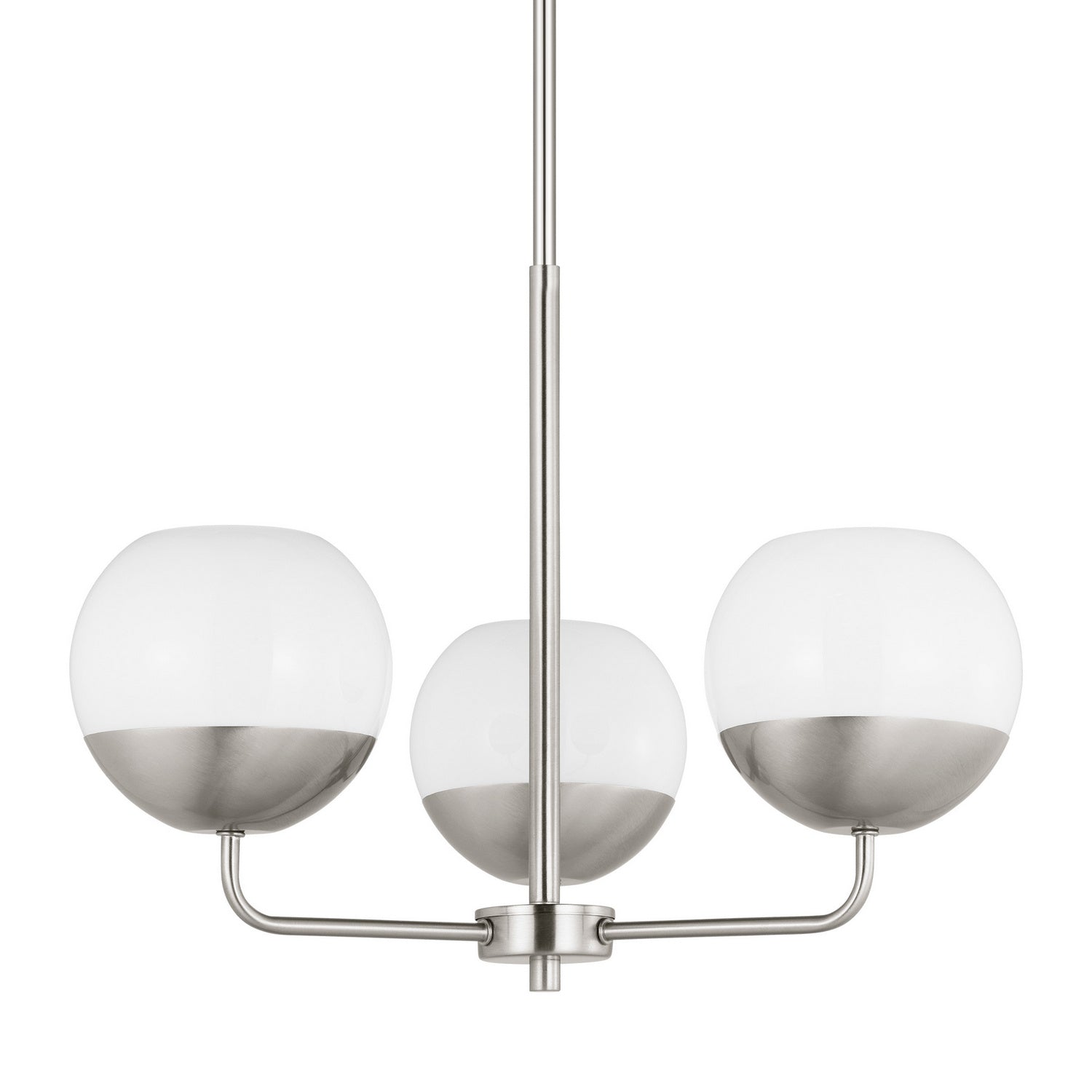 Visual Comfort Studio - 3168103-962 - Three Light Chandelier - Alvin - Brushed Nickel