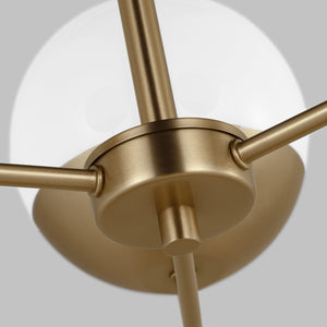 Visual Comfort Studio - 3168103EN3-848 - LED Chandelier - Alvin - Satin Brass