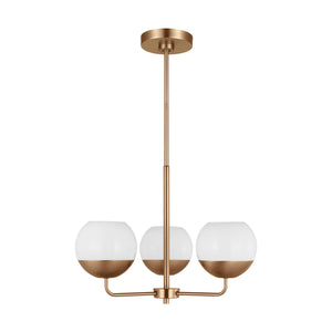 Visual Comfort Studio - 3168103EN3-848 - LED Chandelier - Alvin - Satin Brass