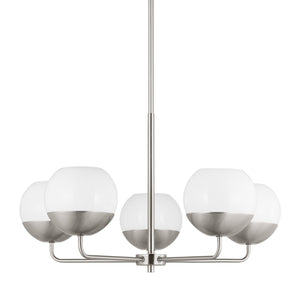 Visual Comfort Studio - 3168105-962 - Five Light Chandelier - Alvin - Brushed Nickel