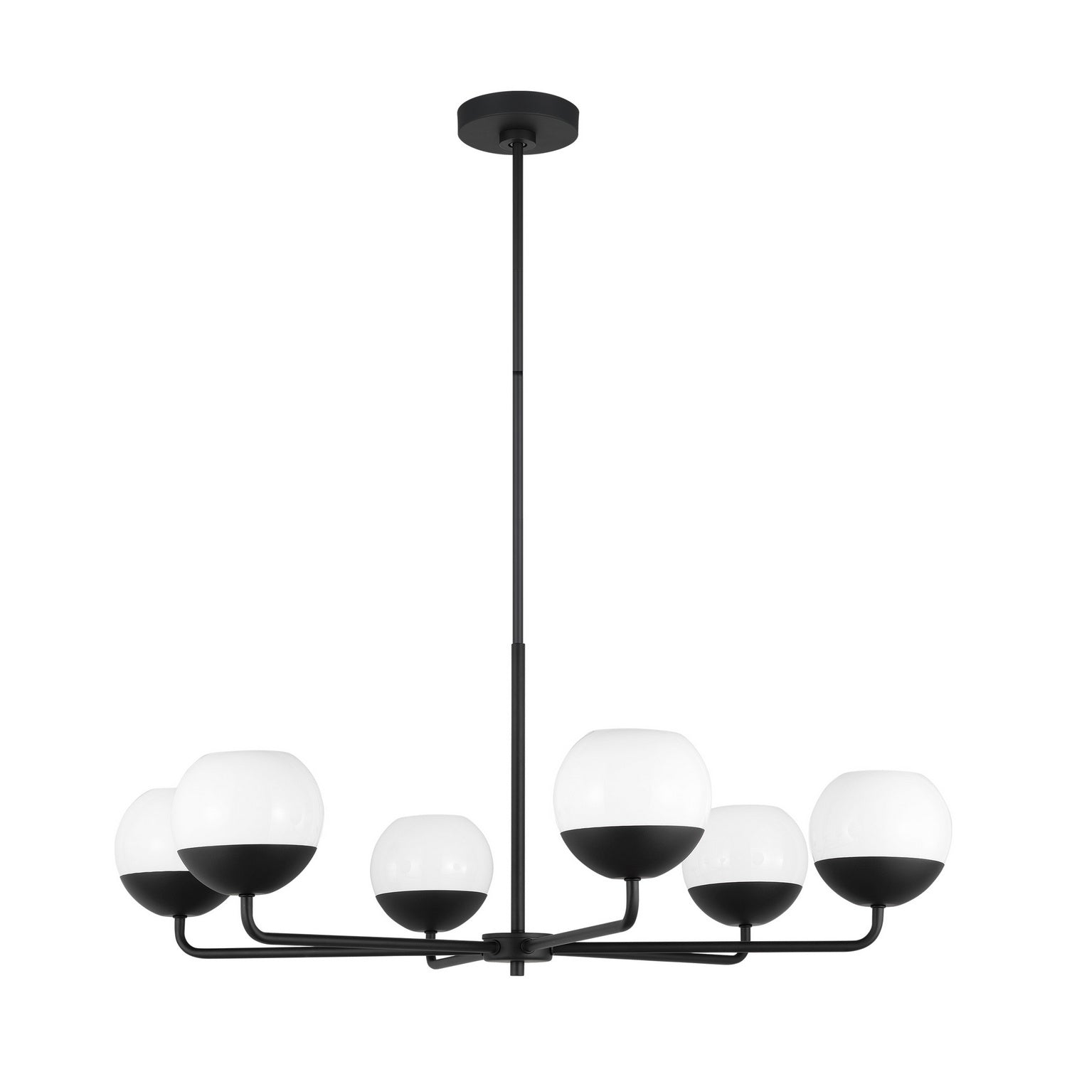 Visual Comfort Studio - 3168106EN3-112 - LED Chandelier - Alvin - Midnight Black