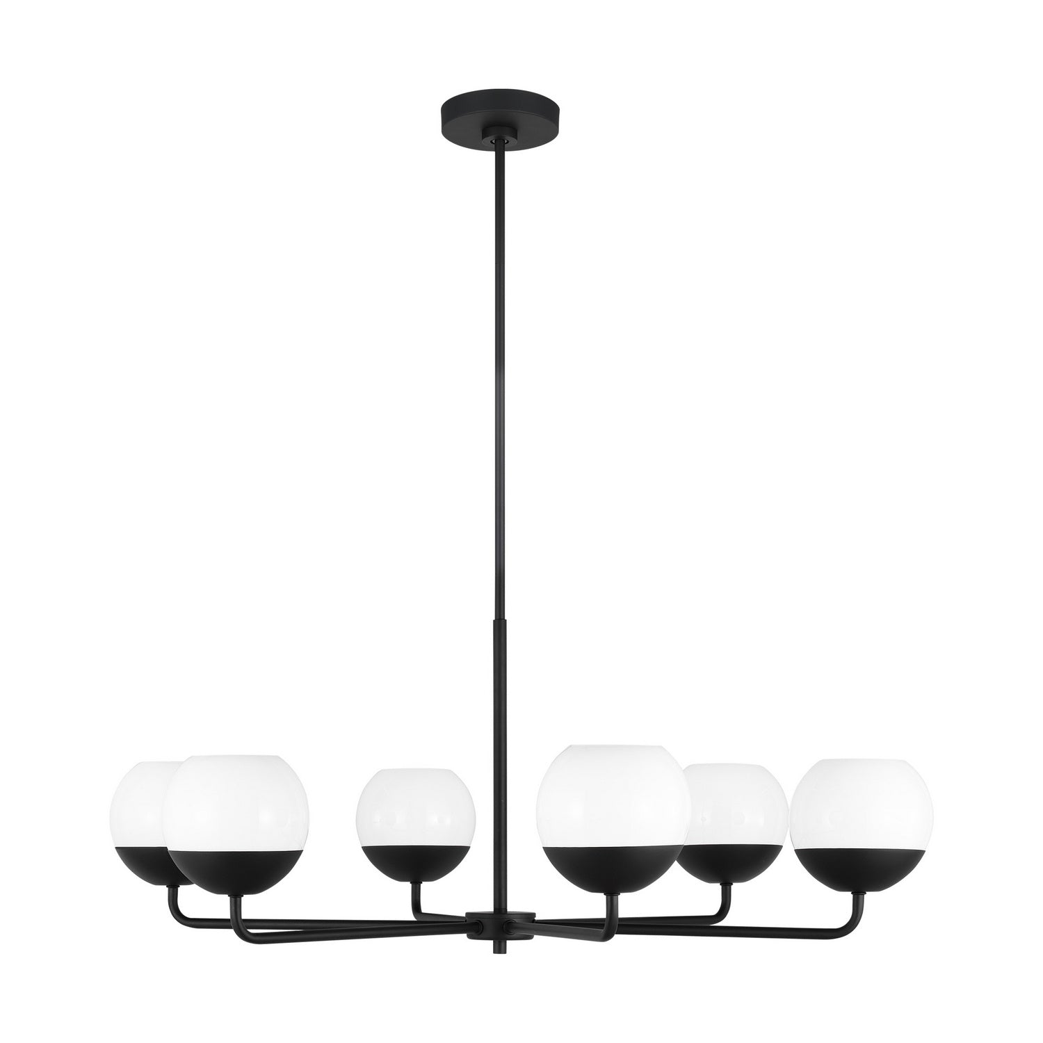 Visual Comfort Studio - 3168106EN3-112 - LED Chandelier - Alvin - Midnight Black