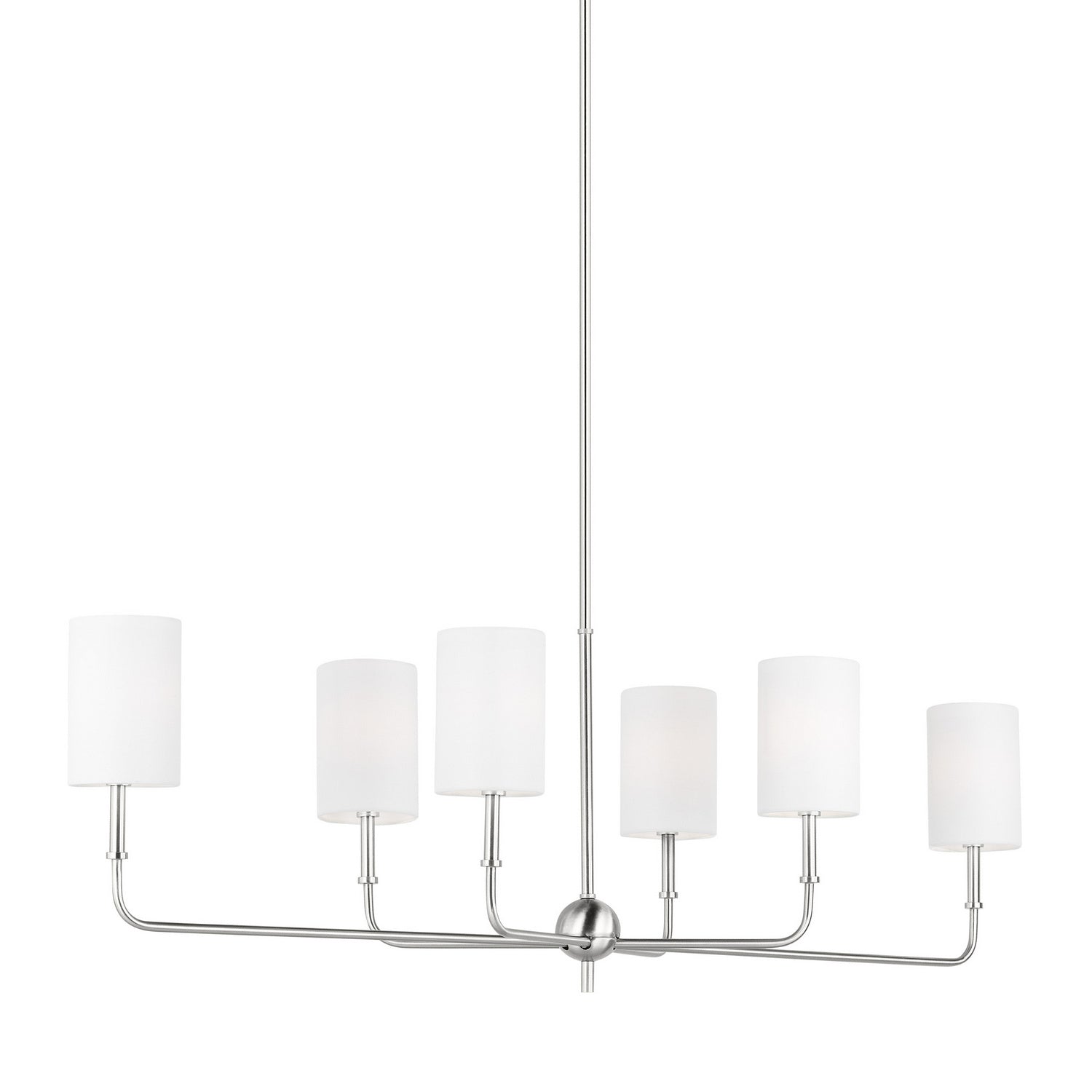 Visual Comfort Studio - 3609306EN-962 - LED Chandelier - Foxdale - Brushed Nickel