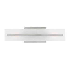 Visual Comfort Studio - 4454302-962 - Two Light Bath Vanity - Dex - Brushed Nickel