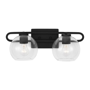 Visual Comfort Studio - 4455702-112 - Two Light Bath Vanity - Codyn - Midnight Black