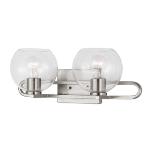 Visual Comfort Studio - 4455702-962 - Two Light Bath Vanity - Codyn - Brushed Nickel