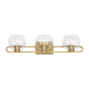 Visual Comfort Studio - 4455703-848 - Three Light Bath Vanity - Codyn - Satin Brass