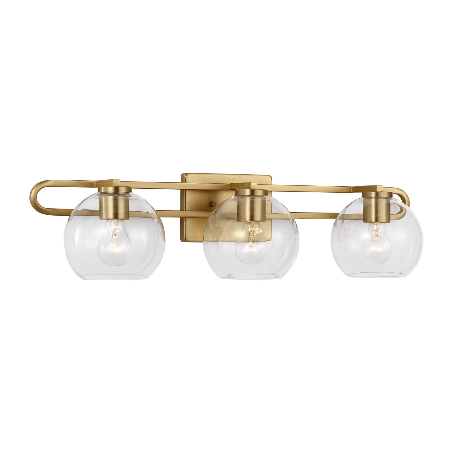 Visual Comfort Studio - 4455703-848 - Three Light Bath Vanity - Codyn - Satin Brass