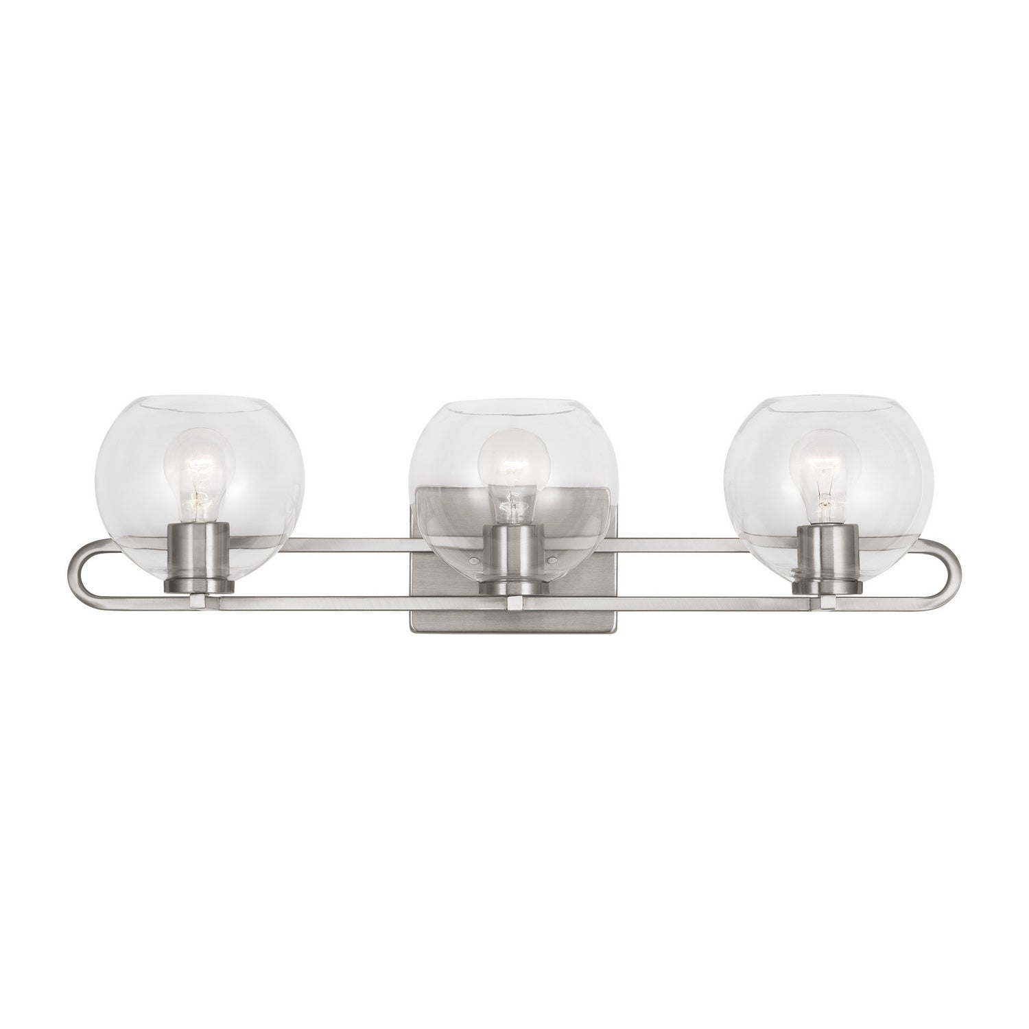 Visual Comfort Studio - 4455703-962 - Three Light Bath Vanity - Codyn - Brushed Nickel