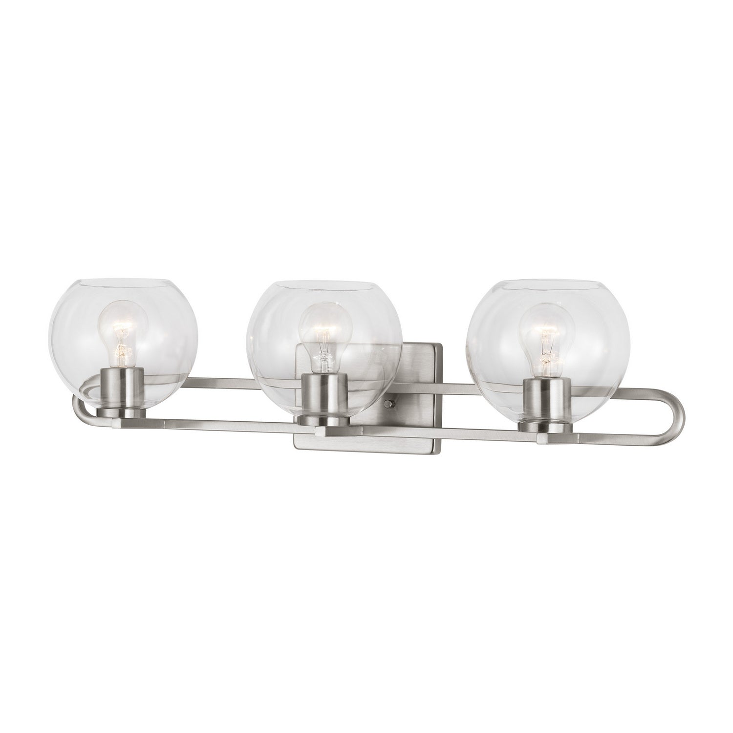 Visual Comfort Studio - 4455703-962 - Three Light Bath Vanity - Codyn - Brushed Nickel