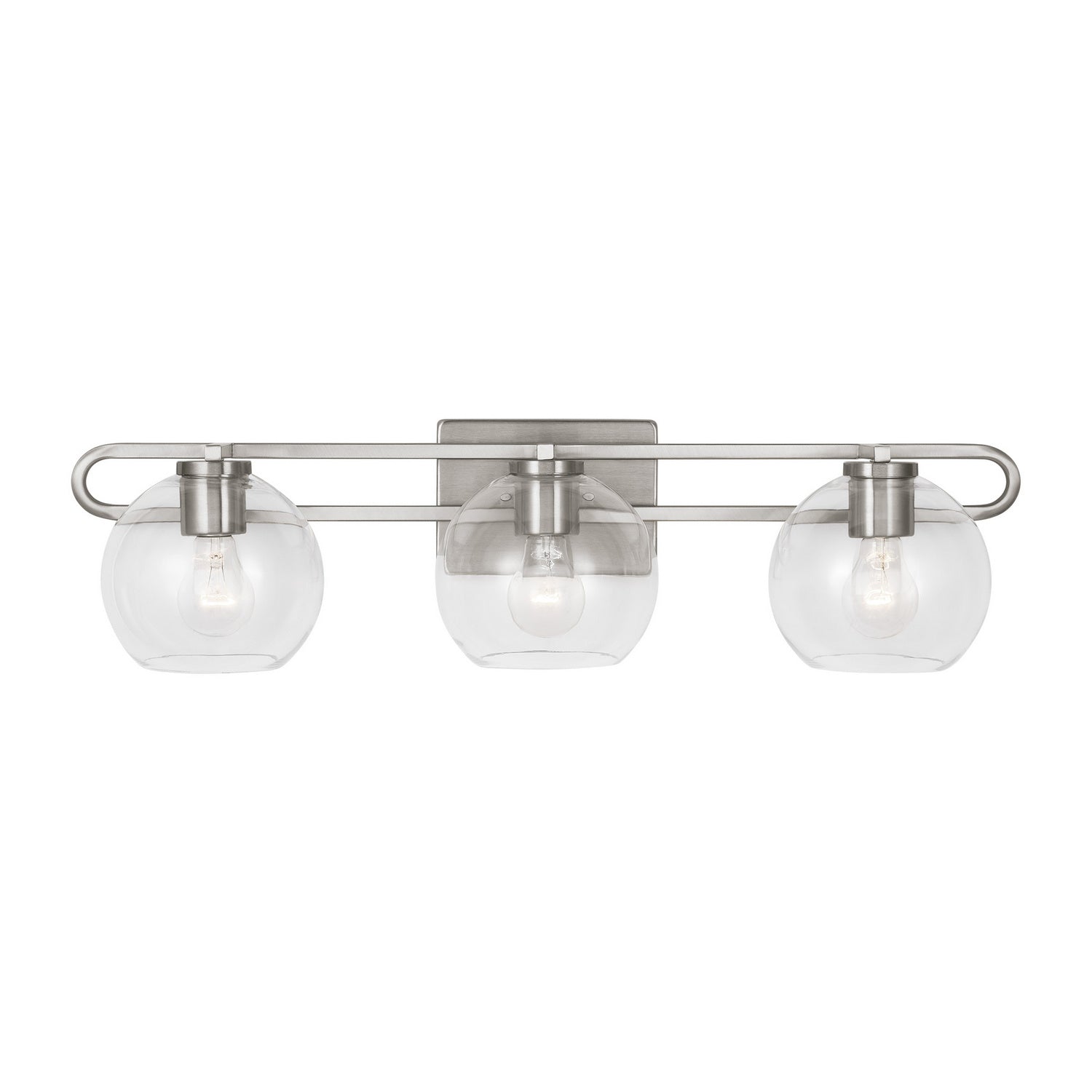 Visual Comfort Studio - 4455703-962 - Three Light Bath Vanity - Codyn - Brushed Nickel