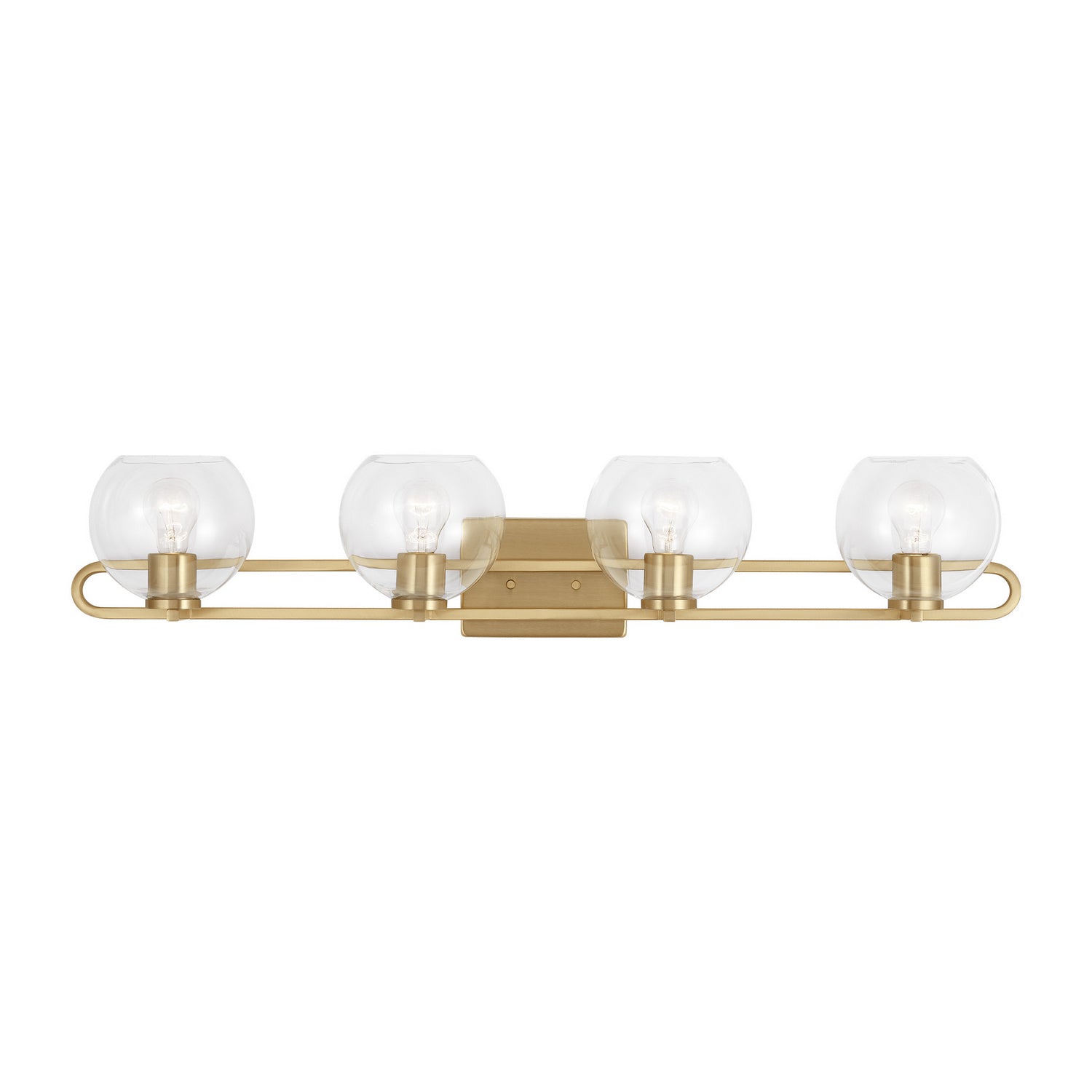 Visual Comfort Studio - 4455704-848 - Four Light Bath Vanity - Codyn - Satin Brass