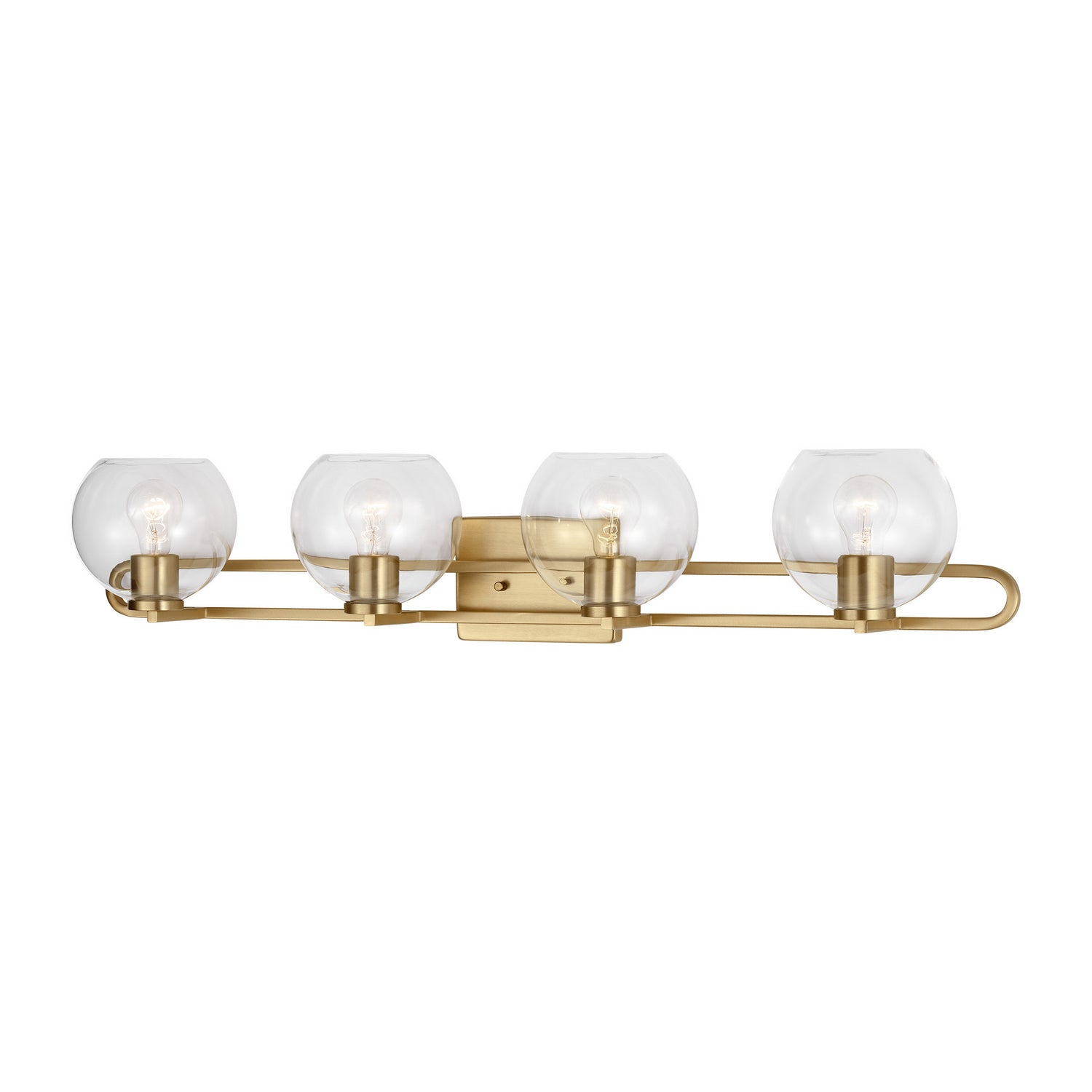 Visual Comfort Studio - 4455704-848 - Four Light Bath Vanity - Codyn - Satin Brass