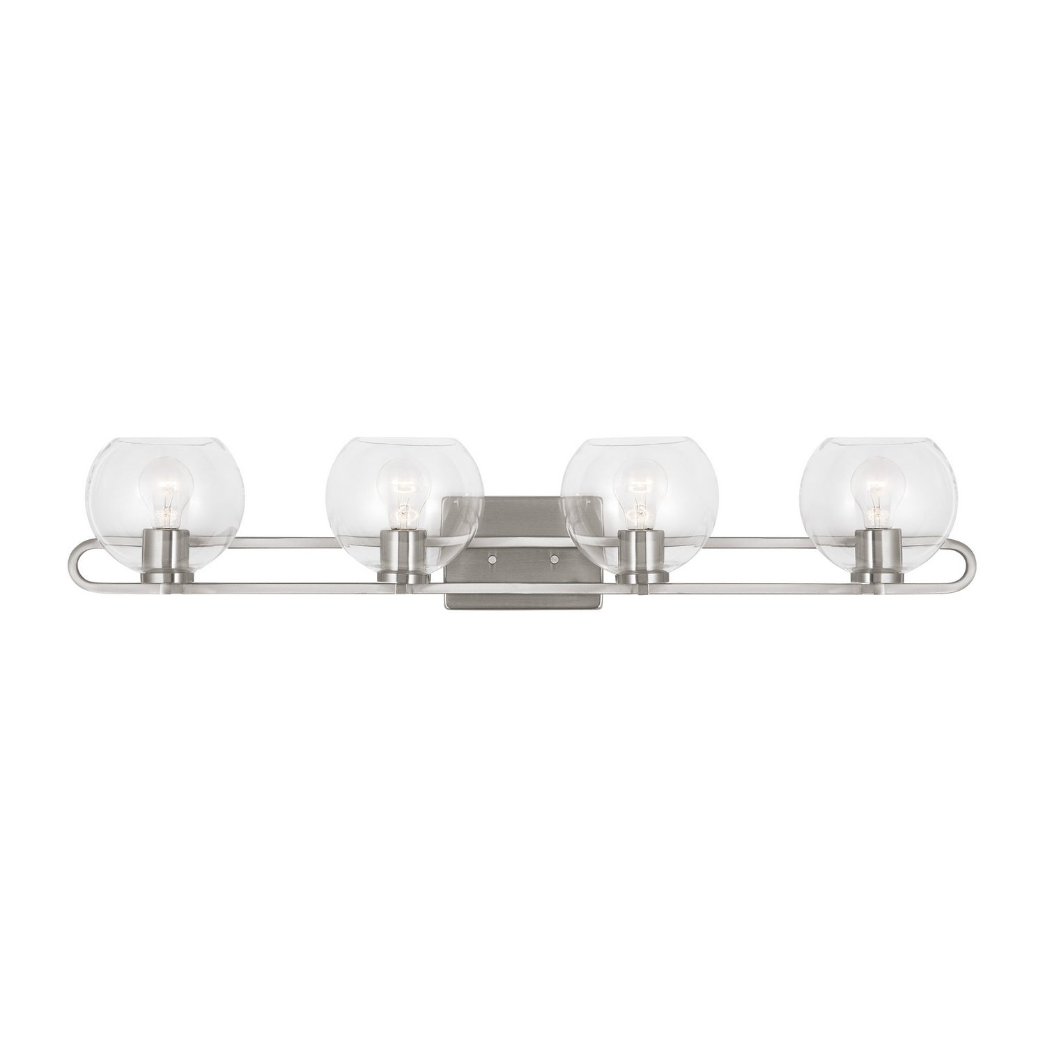 Visual Comfort Studio - 4455704-962 - Four Light Bath Vanity - Codyn - Brushed Nickel