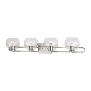 Visual Comfort Studio - 4455704-962 - Four Light Bath Vanity - Codyn - Brushed Nickel