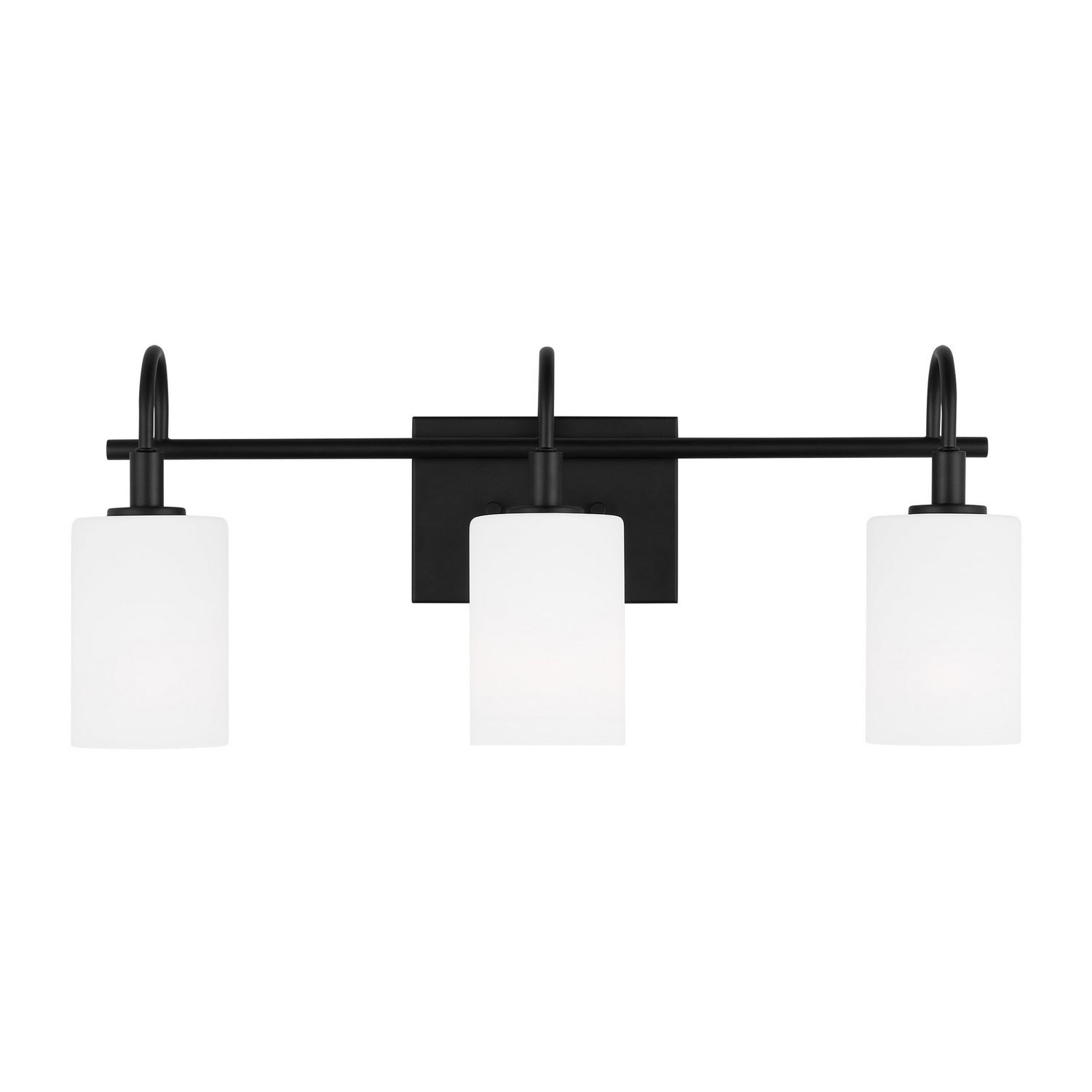 Visual Comfort Studio - 4457103-112 - Three Light Bath Vanity - Oak Moore - Midnight Black