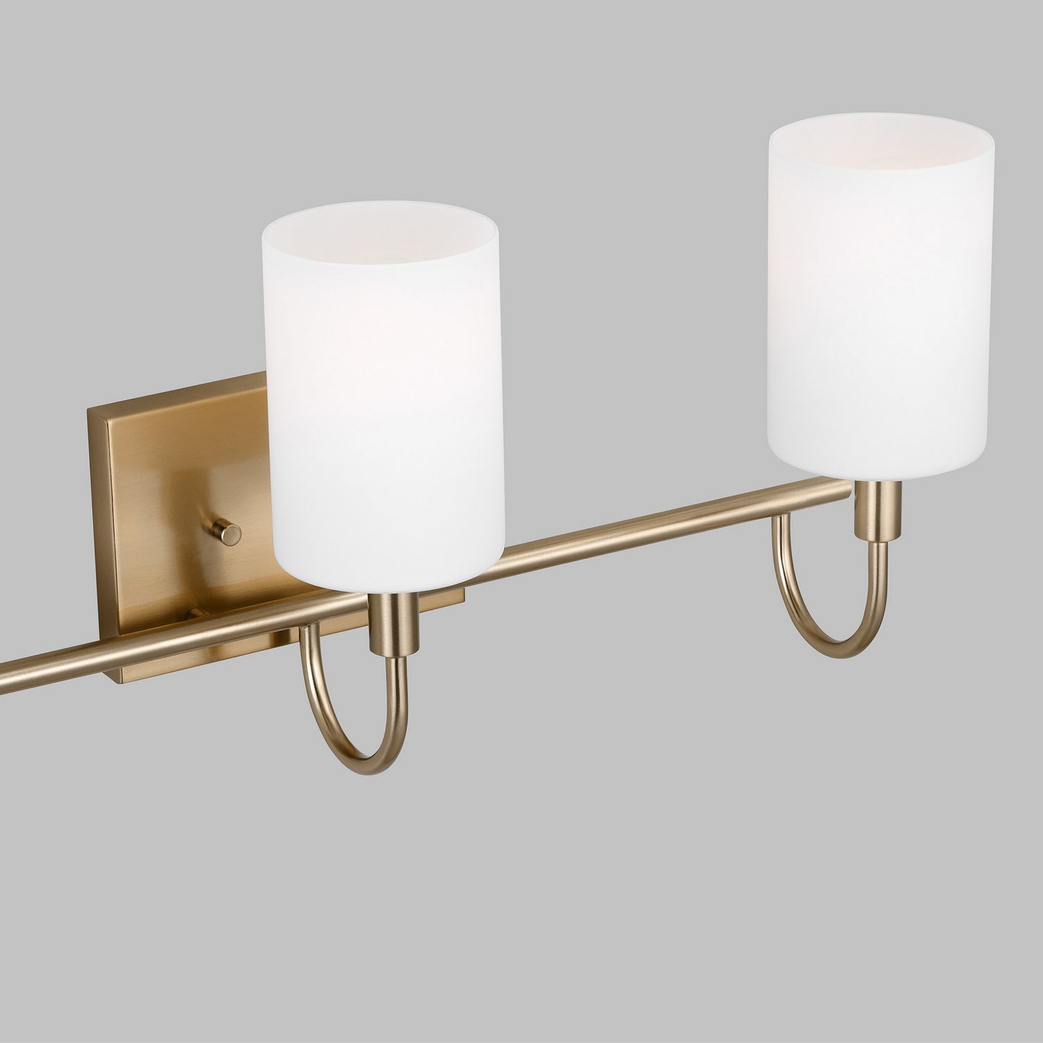 Visual Comfort Studio - 4457103-848 - Three Light Bath Vanity - Oak Moore - Satin Brass