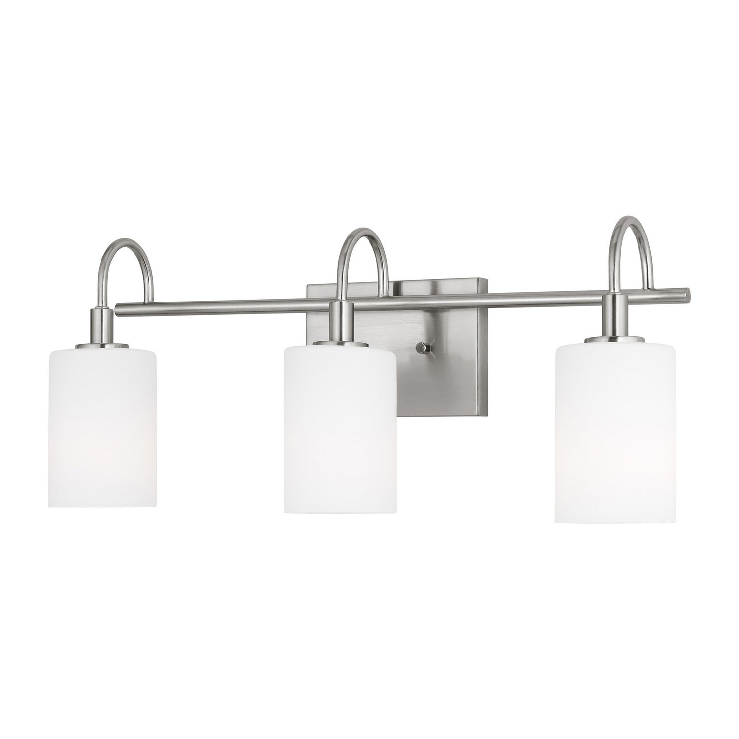 Visual Comfort Studio - 4457103-962 - Three Light Bath Vanity - Oak Moore - Brushed Nickel