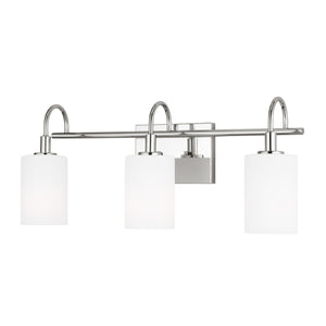 Visual Comfort Studio - 4457103EN3-05 - LED Bath Wall Sconce - Oak Moore - Chrome