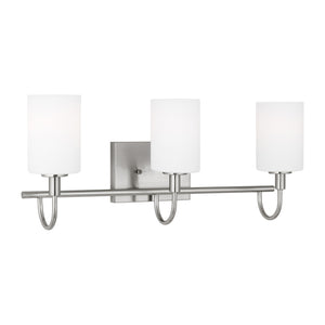 Visual Comfort Studio - 4457103EN3-962 - LED Bath Wall Sconce - Oak Moore - Brushed Nickel