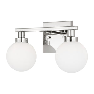 Visual Comfort Studio - 4461602-05 - Two Light Bath Vanity - Clybourn - Chrome