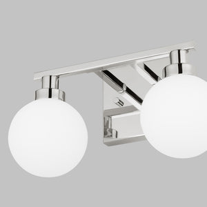 Visual Comfort Studio - 4461602-05 - Two Light Bath Vanity - Clybourn - Chrome