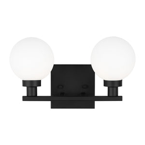 Visual Comfort Studio - 4461602-112 - Two Light Bath Vanity - Clybourn - Midnight Black