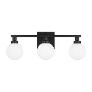 Visual Comfort Studio - 4461603-112 - Three Light Bath Vanity - Clybourn - Midnight Black