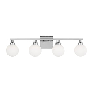 Visual Comfort Studio - 4461604-05 - Four Light Bath Vanity - Clybourn - Chrome