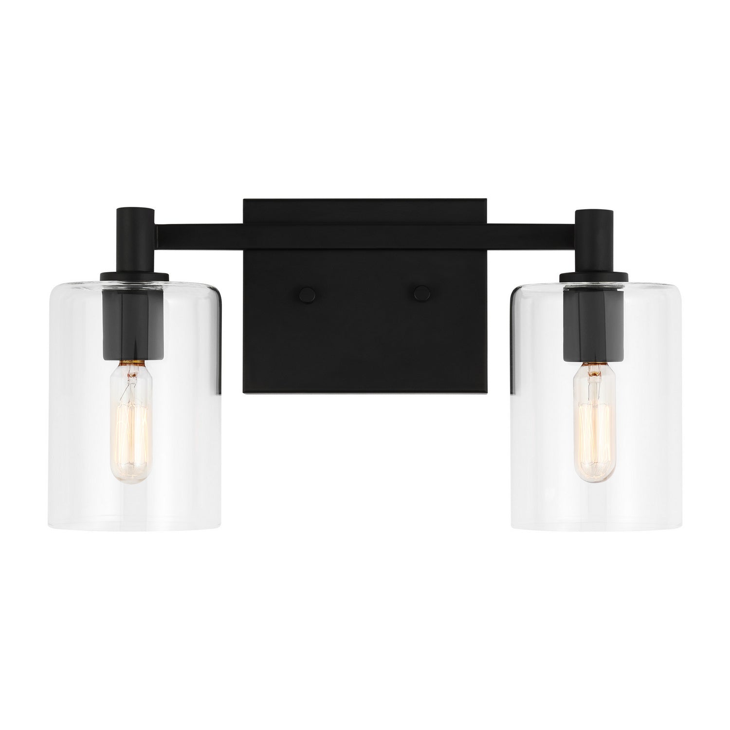 Visual Comfort Studio - 4464202-112 - Two Light Bath Vanity - Fullton - Midnight Black