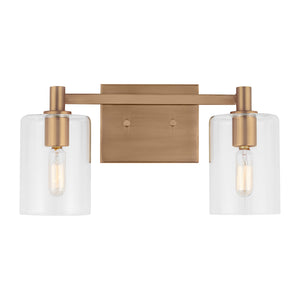 Visual Comfort Studio - 4464202-848 - Two Light Bath Vanity - Fullton - Satin Brass