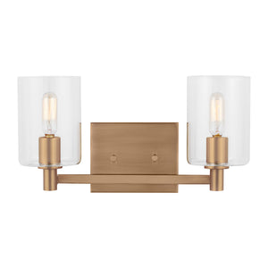 Visual Comfort Studio - 4464202-848 - Two Light Bath Vanity - Fullton - Satin Brass