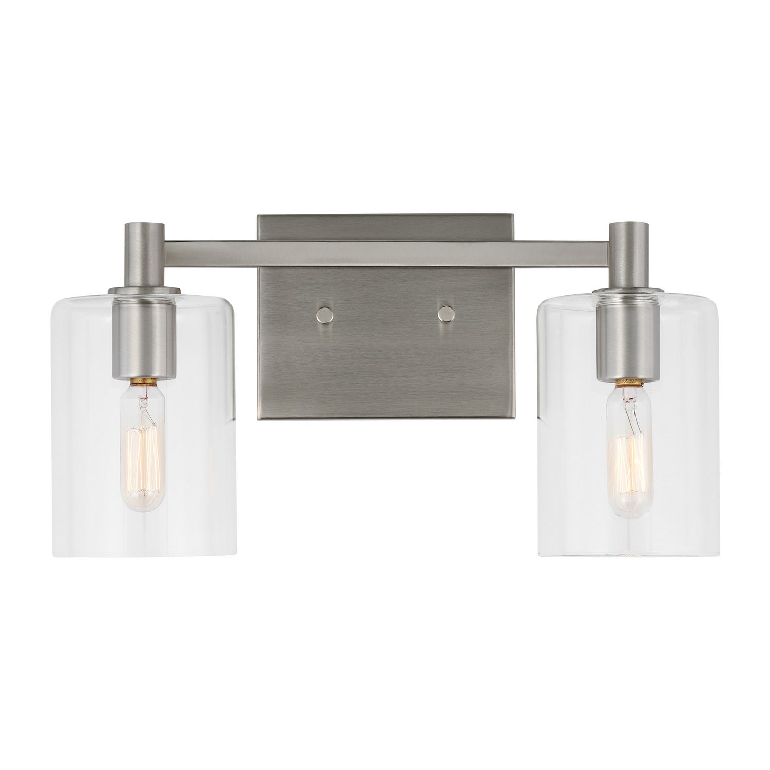 Visual Comfort Studio - 4464202-962 - Two Light Bath Vanity - Fullton - Brushed Nickel